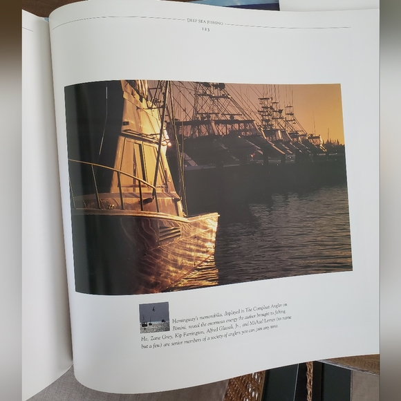 "Deep Sea Fishing The Lure of Big Fish Game" Hardback Table Book, 1994, Vintage - Picture 11 of 16